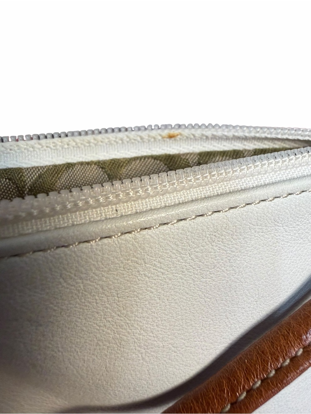 Vintage Coach Large Hampton Leather Wristlet (A463) - Picture 10 of 11